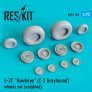 1/72 IL-76 wheels set image 1