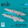 1/72 NAVY Outboard pylons F-4 Phantom II B,J,N,S