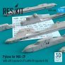 1/72 Pylons for MiG-29 (APU-470 for R-27 & APU-73