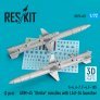 1/72 AGM-45 Shrike missiles with LAU-34 launcher
