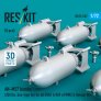 ResKit RS720537 Bombe AN-M57 1/72 8 pezzi image 1