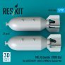 ResKit RS720548 Bombes MK.36 1000 lbs 1/72 image 1