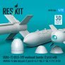 ResKit RS720564 EGBU-15 Bombs 1/72 3D Printed image 1