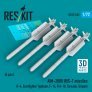 RESKIT 1/72 AIM-2000 IRIS-T Raketen (4 Stk)