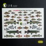 RESKIT Poissons de Rivi�re Type 1 D�cal 3D 1/35