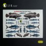 RESKIT 1/35 Set Poissons Marins Type 1 3D Decal Diorama