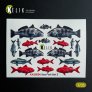 RESKIT 1/35 Set Poissons Marins Type 2 D�calque 3D