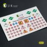 Reskit D�calcomanies Cargo Information Plates Set No.2 1/35 image 1