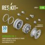 Reskit Roues Merkava Mk.3 1/35 pour Meng/Hobby Boss