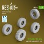 Reskit 1/35 M1240A1 M-ATV Set de Roues Lest�es RFM