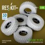 Reskit 1/35 M1240A1 M-ATV Set de Roues Lest�es RFM image 2