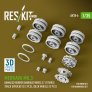 Reskit Roues Endommag�es Merkava Mk.3 1/35 Meng/Hobby Boss image 1