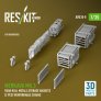 Reskit Paniers arri�re Merkava Mk.3 m�tal 1/35 HB image 1