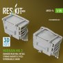 Reskit 1/35 Merkava Mk.3 Blindage Arri�re Endommag� M�tal image 1
