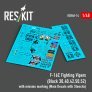 ResKit F-16C Fighting Viper 1/48 Marquages Mission