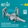 1/32 Aircraft mechanics with Red Top missile 2 fig image 1