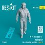 1/32 A-7 Corsair II male pilot stand.position 2