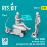 Reskit 1/32 Pilotes USAF 2 fig. & Chariot M1 Weaver