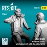 Reskit 1/32 Pilotes USAF 2 fig. & Chariot M1 Weaver image 2