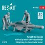 1/48 Aircraft mechanics with Red Top missile 2 fig