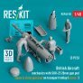 1/48 British Aircraft mech. with SUU-23 20mm 3 fig