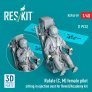 1/48 Rafale C,M female pilot sitting in ejection seat