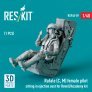 1/48 Rafale C,M female pilot sitting in ejection seat image 1