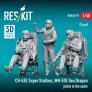 Reskit 1/48 Piloten CH-53E MH-53E sitzend image 1