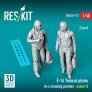 RESKIT F-14 Tomcat Piloten stehend 1/48 Typ 1 - 2 Fig.