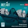 RESKIT 1/48 Rafale B Piloten sitzend Schleudersitze x2 image 2
