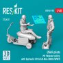 Reskit 1/48 Pilotes USAF 2 fig. et chariot M1 Weaver