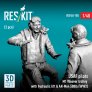 Reskit 1/48 Pilotes USAF 2 fig. et chariot M1 Weaver image 1