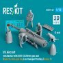 1/72 US Aircraft mechanics with SUU-23 20mm 3 figure