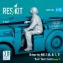 ResKit RSF720083 Fahrer MD-3 Mule 1/72