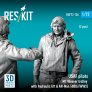 RESKIT 1/72 Pilotes USAF 2 fig. & Chariot M1 Weaver image 1