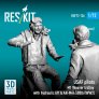 RESKIT 1/72 Pilotes USAF 2 fig. & Chariot M1 Weaver image 2