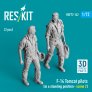RESKIT 1/72 Piloten F-14 Tomcat Stehposition 2 St�ck image 1
