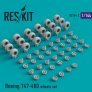 1/144 Boeing 747-400 wheels