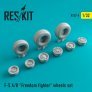 1/32 Northrop F-5A/B Freedom fighter wheels set