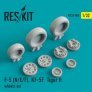 1/32 Northrop F-5 Tiger II wheels set