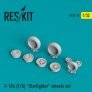 1/32 F-104 Starfighter wheels