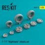 1/32 Lockheed F-117A Nighthawk wheels set