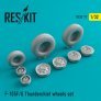 1/32 Republic F-105F/G Thunderchief wheels set