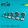 1/32 Mikoyan MiG-15 wheels set