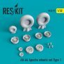 1/32 AH-64 Apache wheels Type 1