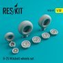 1/32 North-American B-25H/B-25J Mitchell wheels set
