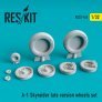 1/32 A-1 Skyraider late version wheels set