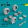 1/32 Messerschmitt Me-262A-1/Me-262B-2 Type 2 wheels set