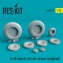1/32 Ju-88 wheels set late version