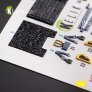 1/32 F-117A type 1 interior 3D decal for Trumpeter image 4